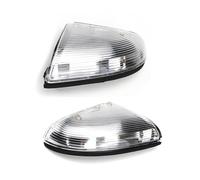 IITA Feu Clignotant 1 Paire Lampe Rétroviseur Voiture LED Clignotant Lumière Dynamique pour Dodge pour Ram 1500 2500 2009 - 2022 Rétroviseur Indicateur Lampe (Couleur : Transparent)