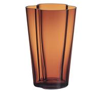 Iittala Aalto 1062549 Vase en Verre Couleur cuivre 14 x 11,2 x 22 cm
