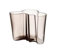 Iittala Alvar Aalto 1051436 Vase en Verre en Forme de Vague Couleur Lin 16 x 20,8 cm