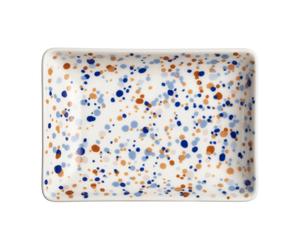 Iittala Assiette Oiva Toikka Helle A6 10x15 cm Bleu-marron