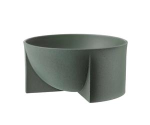 Iittala Bol en céramique Kuru 12x24cm Vert mousse