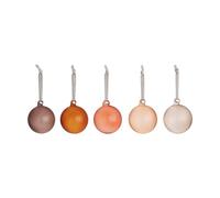 Iittala Boule de Noël Iittala 80 mm lot de 5 Marron