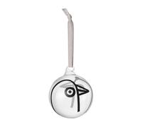 Iittala Boule de Noël Oiva Toikka Birdie 2022 Transparent