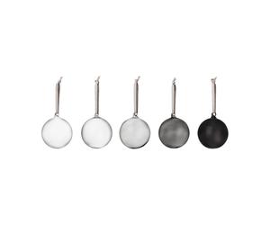 Iittala Boule en verre Iittala Ø8 cm. lot de 5 Gris