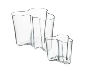 Iittala Coffret cadeau vase Aalto transparent