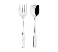 Iittala Couverts de service Citterio 98. 2 pièces Acier inoxydable poli