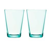 Iittala Verre à eau Kartio vert eau