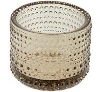 Iittala Kastehelmi Photophore en Verre Marron 64 mm