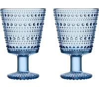 Iittala Kastehelmi Verre universel - 26 cl - Aqua - 2 pièces 1051134