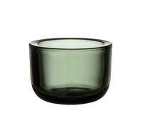 Iittala Photophore Valkea en Verre, de Couleur Vert Sapin, Dimensions : 8,5 x 8,5 x 6 cm, 1070561