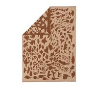 Iittala Plaid en laine Oiva Toikka Cheetah 130x180 cm Marron