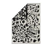 Iittala Plaid en laine Oiva Toikka Cheetah 130x180 cm Noir-blanc