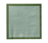 Iittala Serviette en papier Iittala Vert forêt-vert menthe. 33 cm. 20 pièces