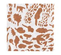Iittala Serviette Oiva Toikka Cheetah Lot de 20 Marron-blanc