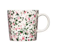 iittala Tasse Oiva Toikka avec poignée 0,3l blanc/rose/vert HxLxØ 8x11.5x8.3cm