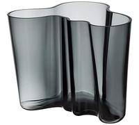 Iittala Vase Aalto 160 mm Gris en Verre
