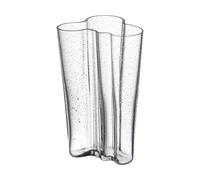 Iittala Vase Alvar Aalto 200 mm Verre à bulles transparent. Édition anniversaire