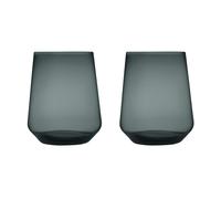 Iittala Verre à eau Essence Gris foncé