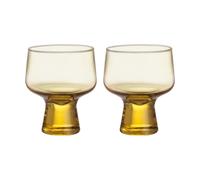 Iittala Verre Solare sur pied 29 cl lot de 2 Eldgul