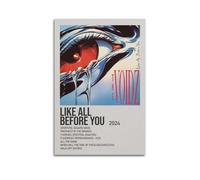 IIWERUW Poster « Like All Before You » de The Voidz - Impression sur toile - Esthétique - Décoration vintage avec musique et films - Pour salon, chambre à coucher - 20 x 30 cm - Style sans cadre