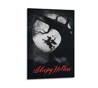 IIWERUW Sleepy Hollow Poster mural sur toile esthétique avec couverture vintage musique et films - Peinture décorative pour salon, chambre à coucher, 20 x 30 cm - Style cadre
