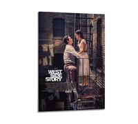 IIWERUW West Side Story Poster mural sur toile esthétique avec couverture vintage musique et films pour salon, chambre à coucher, 30 x 45 cm, style cadre