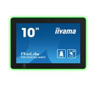 iiyama TW1025LASC-B1PNR écrans d’affichage de salle de réunion 25,6 cm (10.1") 1280 x 800 pixels LED 802.11b, 802.11g, Wi-Fi 4 (802.11n) Noir Plastique Bluetooth