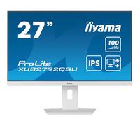 iiyama ProLite XUB2792QSU-W6 écran plat de PC 68,6 cm (27") 2560 x 1440 pixels Wide Quad HD LED Blanc