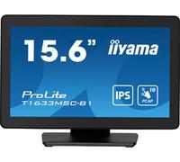 IIYAMA 39,5Cm (15,6") T1633MSC-B1 16:9 Tactile HDMI+DP+USB Vente Au Détail [EEK: C]