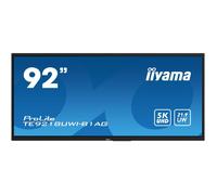 Iiyama 81,5in, VA, 5120 x 2160, 5K USD, 21:9, 6.5ms, 500cd/m2, 4000:1, anti reflection, OWM002, Puretouch-IR+, iiWare 11