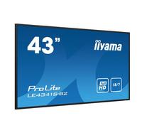 IIYAMA- Afficheur professionnel 43" LE4341S-B2