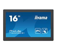 iiyama Écran tactile ProLite T1624MSC-B1 15,6" capacitif Full HD 1920×1080 LED HDMI 25 ms Noir