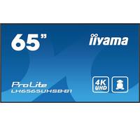 LH6565UHSB-B1 affichage de messages En forme de kiosk 163,8 cm (64.5") LED Wifi 800 cd/m² 4K Ultra HD Noir Intégré dans le proce