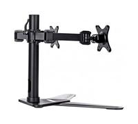 Iiyama DS1002D-B1 pied - bras réglable - pour 2 moniteurs - noir