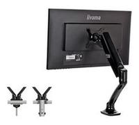 iiyama Support de bureau simple pour moniteur DS3001C-B1 Réglages assistés Attache par pince Noir