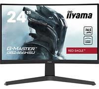 iiyama Ecran 23,6" G-Master GB2466HSU-B1 Red Eagle, VA incurvé, FreeSync, FHD@165Hz, 2xHDMI, 1xDisplay Port, 2xUSB, 1ms, Black Tuner 120FPS Console Next gen