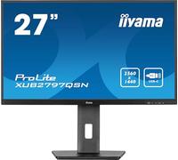 iiyama Ecran 27 Noir Dalle IPS 16:9 1ms Ultra Mince 2560x1440 100Hz 250cd/m² 1xHDMI 1xDP 1xUSB-C 1xUSB-C Dock 3xUSB HUB 15cm Pied réglable Pivot TCO