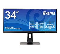 iiyama ProLite XUB3493WQSU-B1 écran plat de PC 86,4 cm (34") 3440 x 1440 pixels UltraWide Quad HD LED Noir