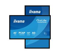 iiyama Ecran Interactif 42.5" 4K Ultra HD LED 500cd/m² Tactile 20 Points VA, Android 14, Wi-Fi, HDMI, USB, 24/7, VESA 300x300, Haut-parleurs 2x10W