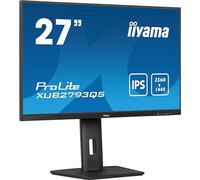 iiyama Ecran Prolite XU2793QS-B7 Ultra Mince, Dalle IPS, 2560x1440@100Hz, 1ms, 300cd/m², 1300:1, 1xHDMI, 1xDisplayPort, Haut-parleurs, VESA 100x100, i-Style Colour. TCO