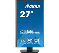 iiyama Ecran Prolite XUB2793HSU-B7, Slim, Dalle IPS, 1920x1080@100Hz, 1ms, 300cd/m², 1300:1, 1xHDMI, 1xDisplay Port, USB HUB (2x2.0), Haut-parleurs, 15cm Pied réglable + Pivot, TCO, i-Style Colour