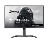 iiyama G-MASTER Black Hawk GB2741HSU-B1 - Écran LED - jeux - 27" - 1920 x 1080 Full HD (1080p) @ 144 Hz - IPS - 350 cd/m² - 1500:1 - 1 ms - HDMI, DisplayPort - haut-parleurs - noir, mat