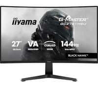 iiyama G-Master GC2781HSU-B1 Jeu incurvé 27", 144 Hz, 1 ms (MPRT), synchronisation adaptative, HDMI, DP, USB