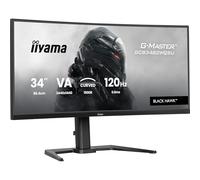 iiyama Moniteur de Bureau, GCB3482WQSU-B1, 34", VA, 3440 x 1440/120 Hz, 2H1DP, A