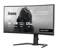 iiyama Moniteur de Bureau, GCB3482WQSU-B1, 34", VA, 3440 x 1440/120 Hz, 2H1DP, A