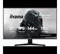 Ecran PC Gamer - IIYAMA - 27"" - QHD - 144Hz - Dalle IPS - 1ms - G-Master Black Hawk G2741QSU-B1
