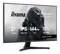 iiyama Ecran G-Master Black Hawk, G2741QSU-B1, IPS, Adaptive Sync, 2560x1440@144Hz, 1ms, Haut-parleurs, HDMI/DP/USB HUB, Black Tuner, NVIDIA G-Sync Compatible