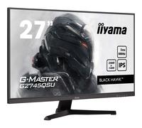 iiyama G-MASTER G2745QSU-B2 écran plat de PC 68,6 cm (27") 2560 x 1440 pixels Wide Quad HD LED Noir