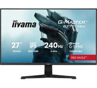 iiyama G-MASTER Red Eagle G2771HSU-B1 - Écran LED - jeux - 27" - 1920 x 1080 Full HD (1080p) @ 240 Hz - Fast IPS - 350 cd/m² - 1000:1 - 0.4 ms - HDMI, DisplayPort - haut-parleurs - noir, mat Noir, Mat