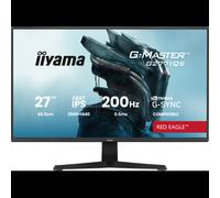 Iiyama G-MASTER G2771QS-B1 Écran 27" Wide Quad HD Fast IPS 2560x1440 200Hz 0.5ms MPRT 350cd/m² HDR10 G-SYNC Compatible FreeSync HDMI DP Haut-parleurs